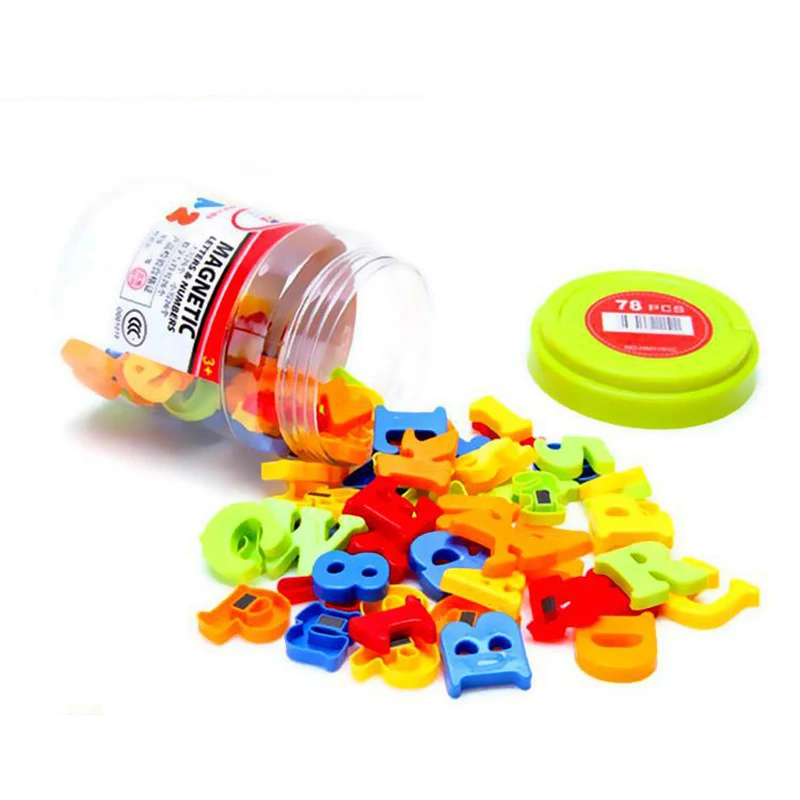 78 шт. наклейки на холодильник магнитные буквы цифры и алфавит магниты подарок для