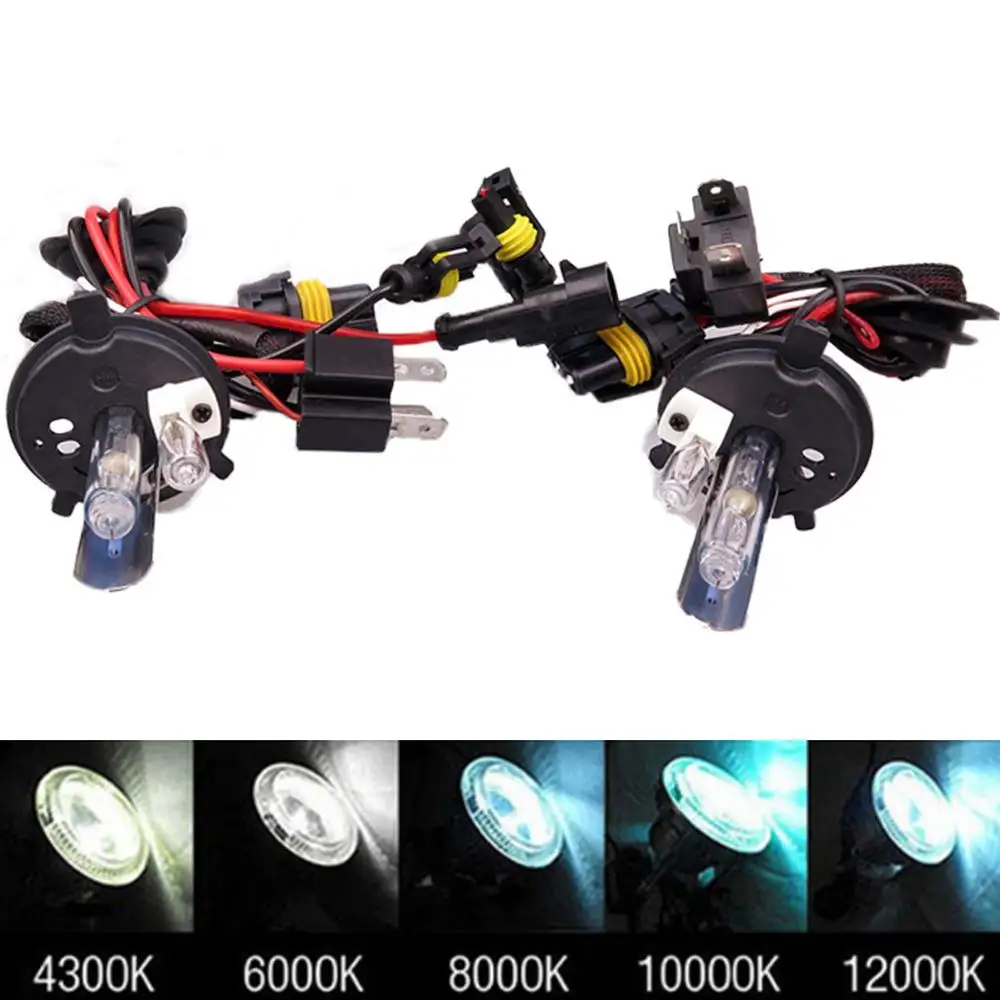 35 Вт 55 HID ксеноновая лампа H4 2 9004 9007 H13 Автомобильная фара балласт галогенная и 12 В
