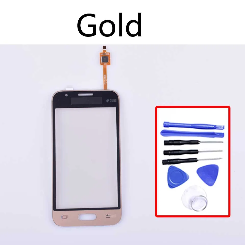 Gold-With tool 4," для Samsung Galaxy J1 Mini Prime J106 J106H J106F J106B J106M SM-J106F Сенсорный экран Сенсорная панель дигитайзер стеклянный сенсорный экран - Цвет: Gold-With tool