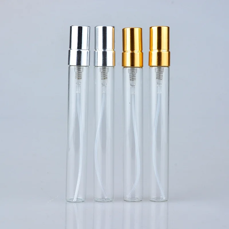 Стеклянная прозрачная бутылка с атомайзером 10 мл аксессуары для путешествий |