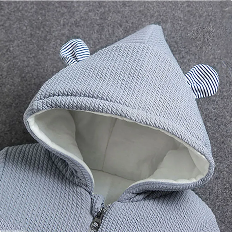 Одежда для младенцев LZH осенне-зимние комбинезоны маленьких мальчиков