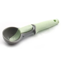 food grade watermelon tools plastic ice cream spoon fruit spoons melon baller spherical shape kitchen accessories