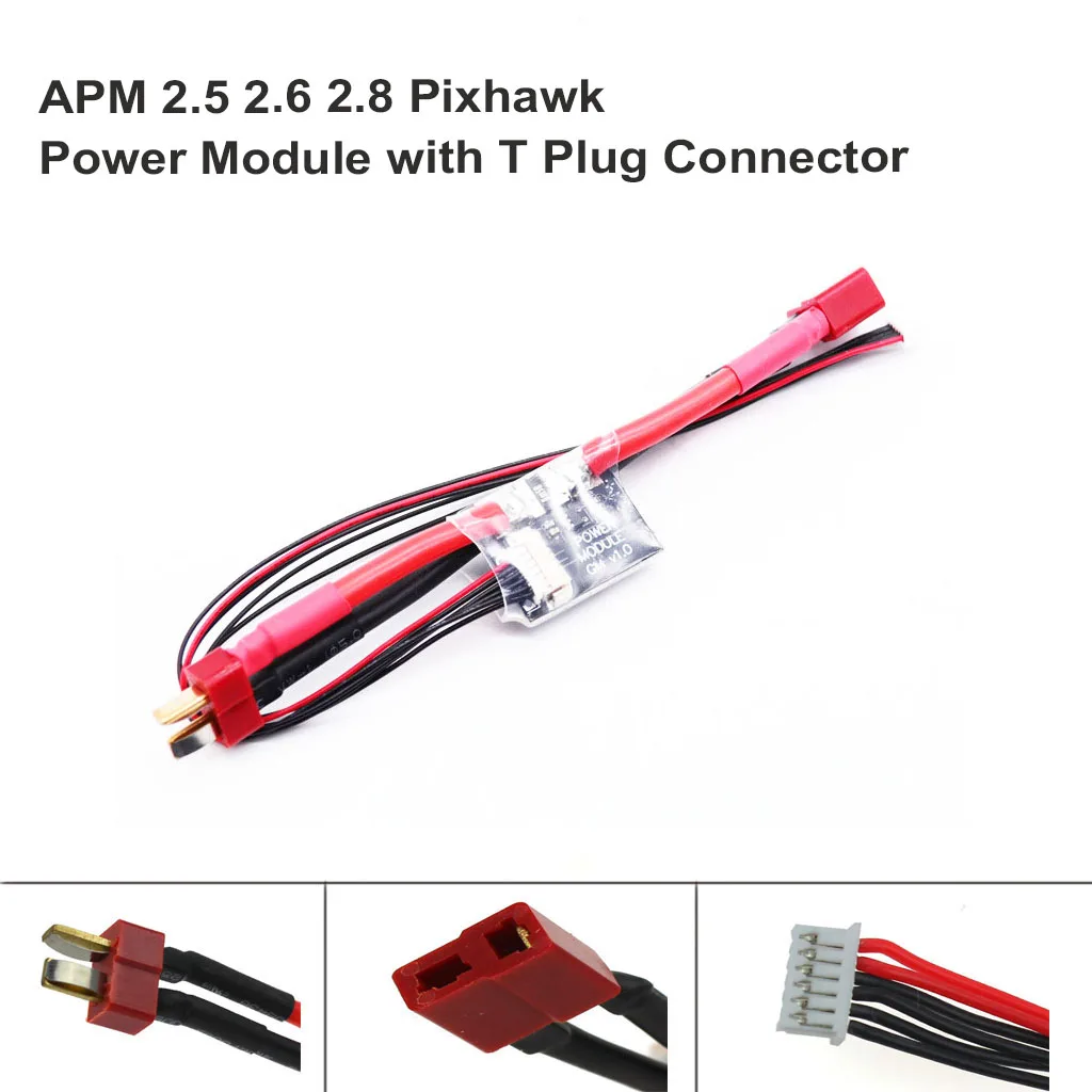 

Высококачественный APM 2,5 2,6 2,8 Pixhawk модуль питания 30 в 90A W/5,3 V DC BEC w/ T разъем для радиоуправляемого дрона