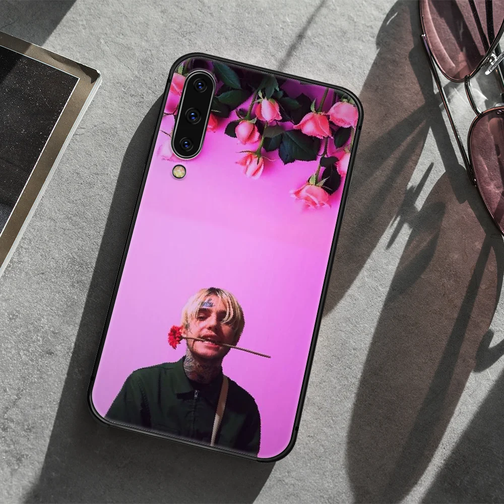 

Lil Peep Rapper Phone Case Cover For Samsung Galaxy A10 A11 A20 E A21 A21S A30 A40 A41 A50 A51 A70 A71 A81 black Back 3D Hoesjes