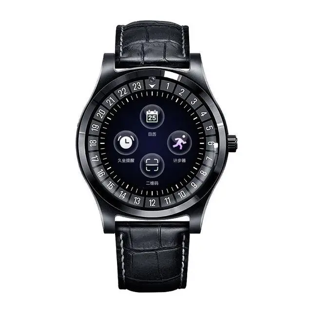 HobbyLane умные часы R68 Bluetooth круглый экран Smartwatch поддержка sim-карты TF трекер сна