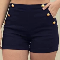 fashion womens shorts casual plus size zipper elastic band hotpants lady summer shorts elegant shorts mujer %d0%b6%d0%b5%d0%bd%d1%81%d0%ba%d0%b8%d0%b5 %d1%88%d0%be%d1%80%d1%82%d1%8b