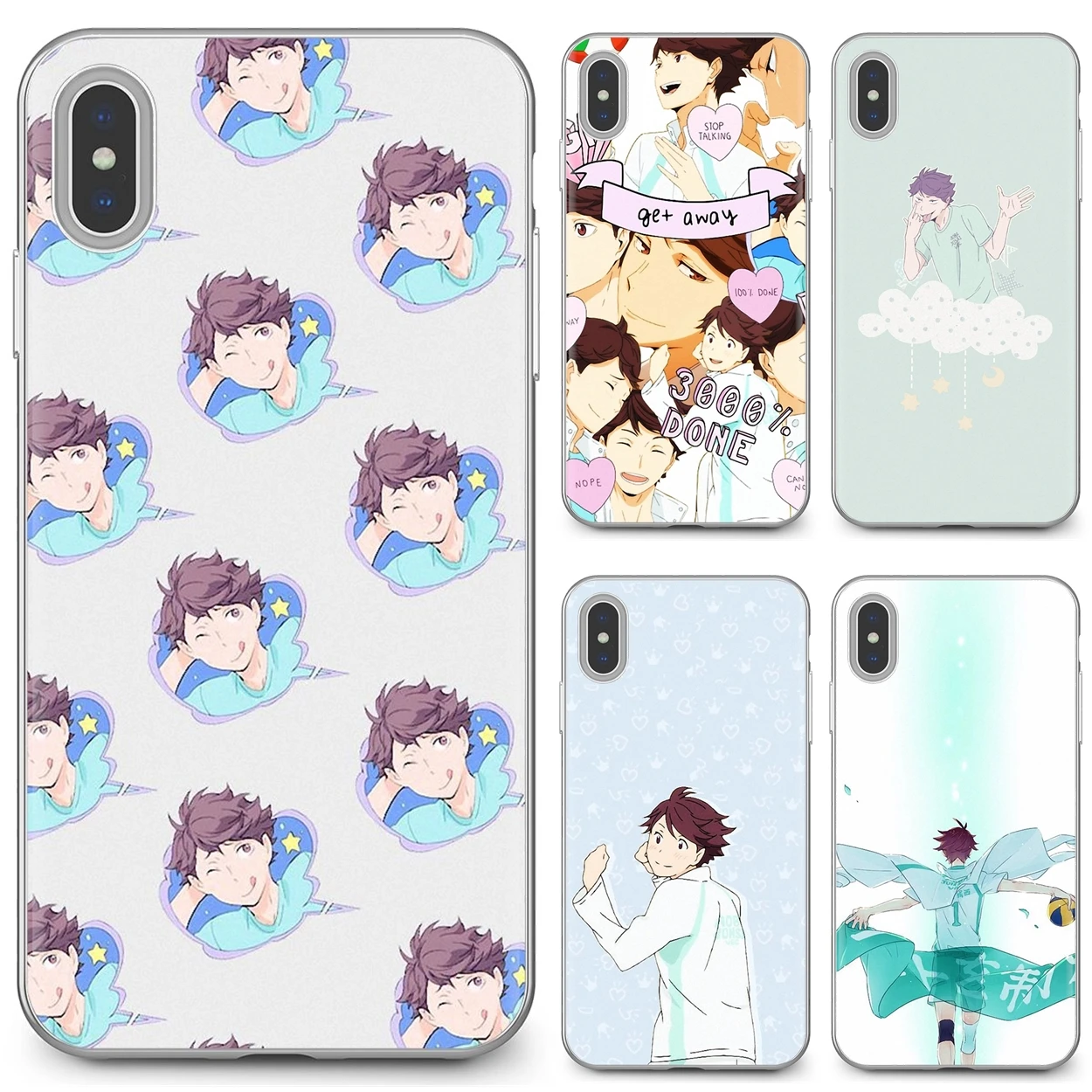 Силиконовые чехлы для телефонов Haikyuu Anime Oikawa Tooru TOAKA Xiaomi Redmi 4A 7A S2 Note 8 3 3S 4 4X 5 Plus 6 7 6A Pro