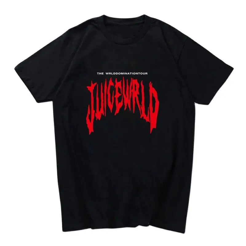 

New Fashion Rapper Juice Wrld t shirt Streetwear Summer Women/Men Casual tee shirt Short sleeve Hip Hop T-shirt Hot Sale