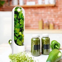 herb storage capsule case fresh keeping box vegetables preservation bottle durable storage container for dill coriander kitchen