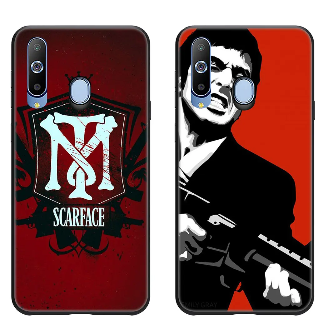 Мягкий силиконовый чехол Scarface Тони Монтана для samsung Galaxy Note 10 Plus A50s A40s A30s A20s A10s TPU |