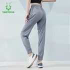 Женские штаны для бега VANSYDICAL, спортивные штаны для занятий йогой, дышащие штаны для занятий фитнесом