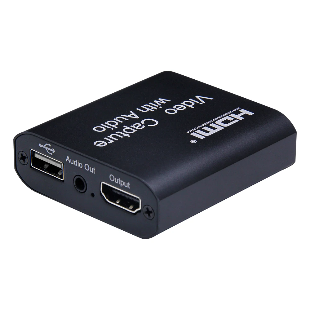 4K USB 2 0 Карта видеозахвата Запись видео коробка для ПК Игр прямая трансляция