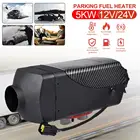 Автомобильный воздушный обогреватель, компактный автоматический топливный обогреватель, универсальный парковочный, 5 кВт, 1224 в