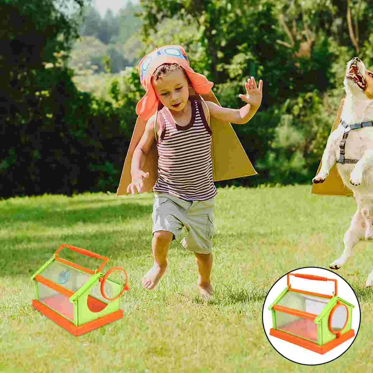 

1Pc Magnifying Insect Bug Viewer Cage Magnifier Box Bug Catcher Container