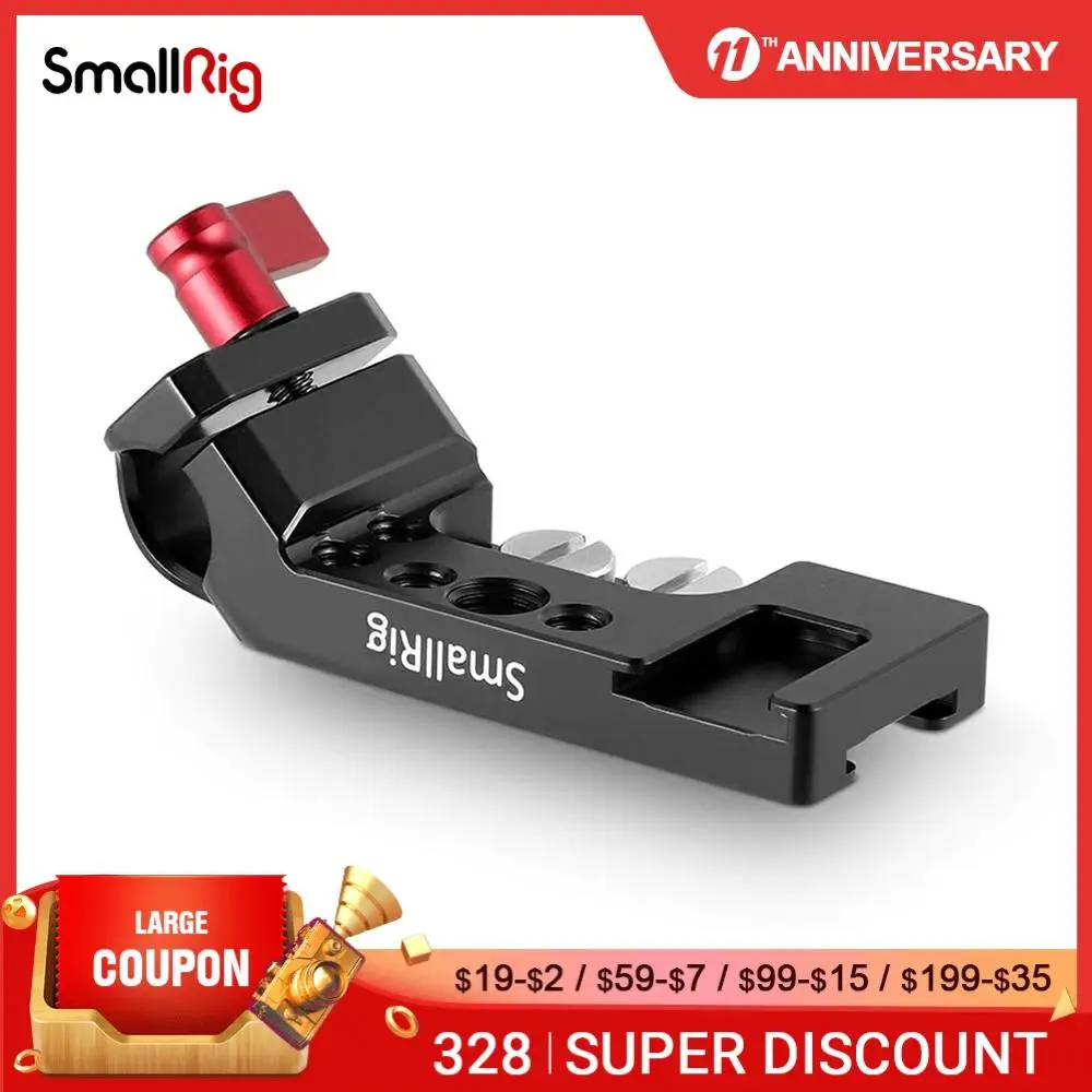 Мини камера SmallRig с быстроразъемной пластиной и одним 15 мм стержневым зажимом