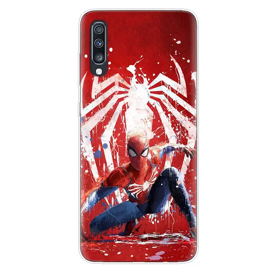 Чудо &quotЧеловек-паук&quot бампер печать силиконовый чехол для телефона samsung S9 S8 A6 A8 J4