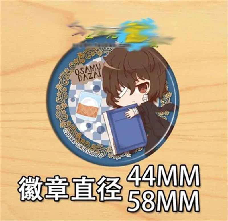 8 шт. аниме Godzilla значки на рюкзак сумки коллекции аксессуары Накаджима Ацуши