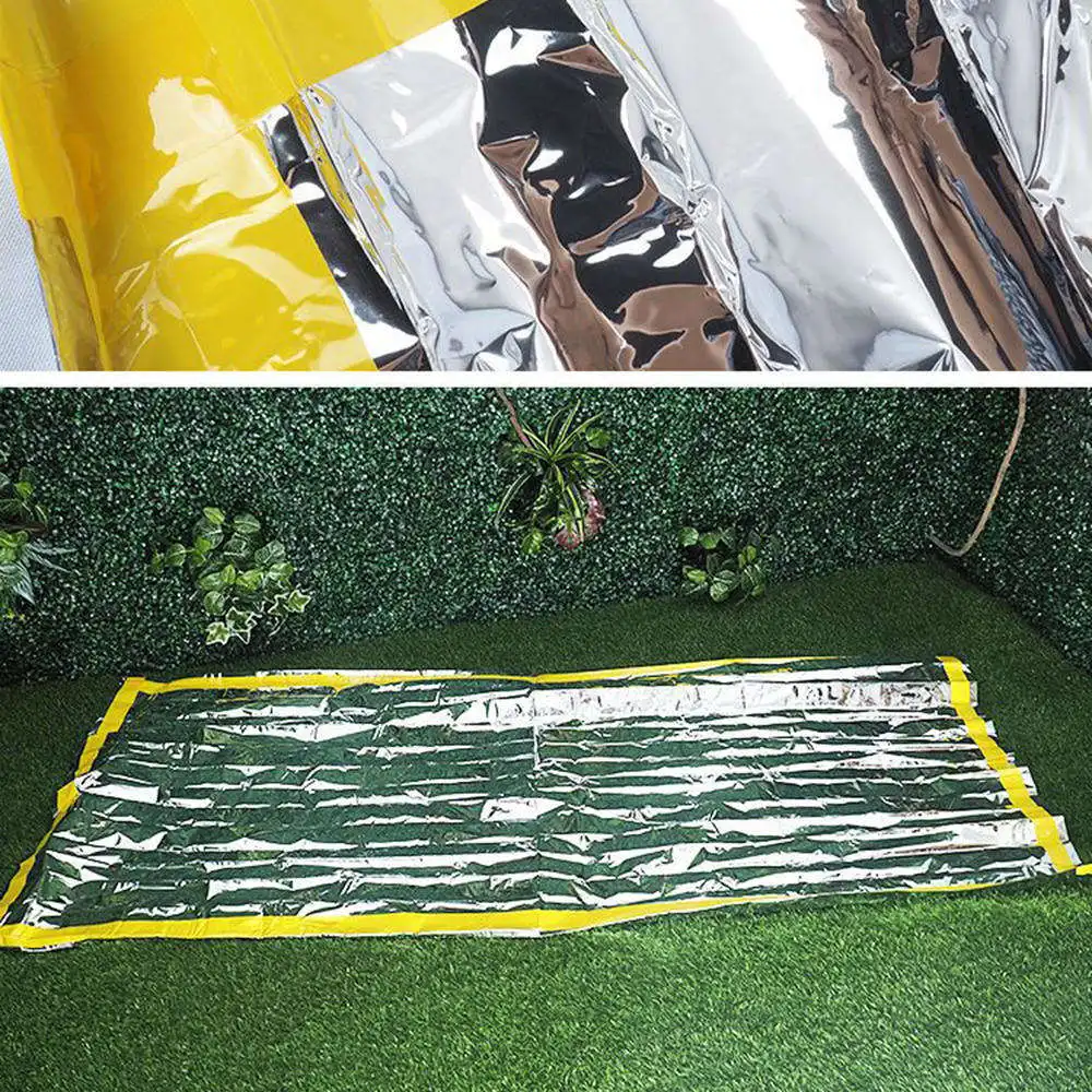 Наружное водонепроницаемое одеяло пленка тепловое пространство первая помощь