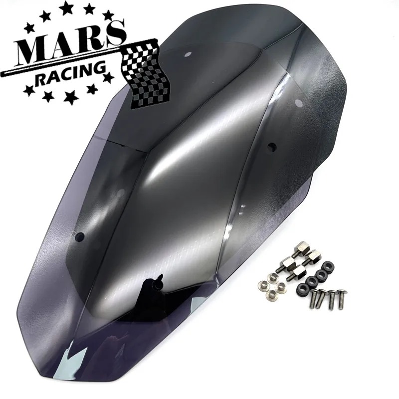Motorcycle Touring Sports Windshield Deflector WindScreen For Yamaha MT-07 TRACER MT07 2020 2021 | Автомобили и мотоциклы