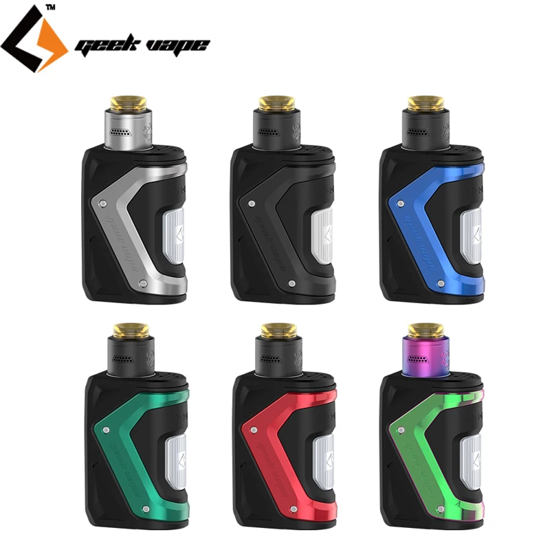 Набор для вейпа Geekvape Aegis Squonker 100 Вт TC Mod 10 мл флакон с атомайзером Tengu RDA подходит