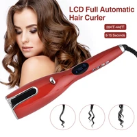 automatic curling iron air curler wand curl 1 inch rotating magic curling iron salon tools auto hair curlers dropshipping