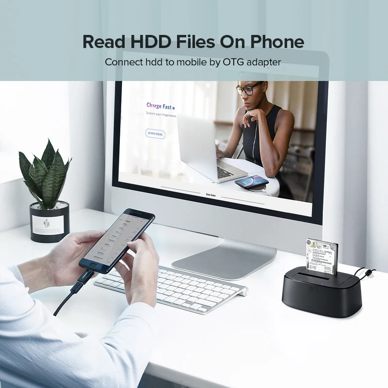 Док станция для жестких дисков Ugreen|Корпус жесткого диска| |