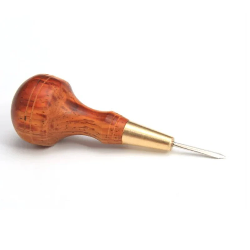 

1pc Stitching Awl With Diamond Shape Blade Cutter Cutting Leather Cut Craft