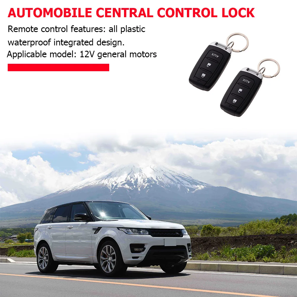 

Car Remote Central Door Lock Alarm System 410/T245 Locking Kit Keyless Entry for Outdoor Personal Car Parts Decoration