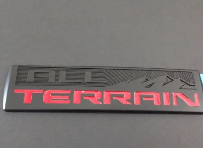 3 шт вездеход эмблема 3D знак двери багажника для 2014 2017 GMC Sierra хром|emblem|emblem m |