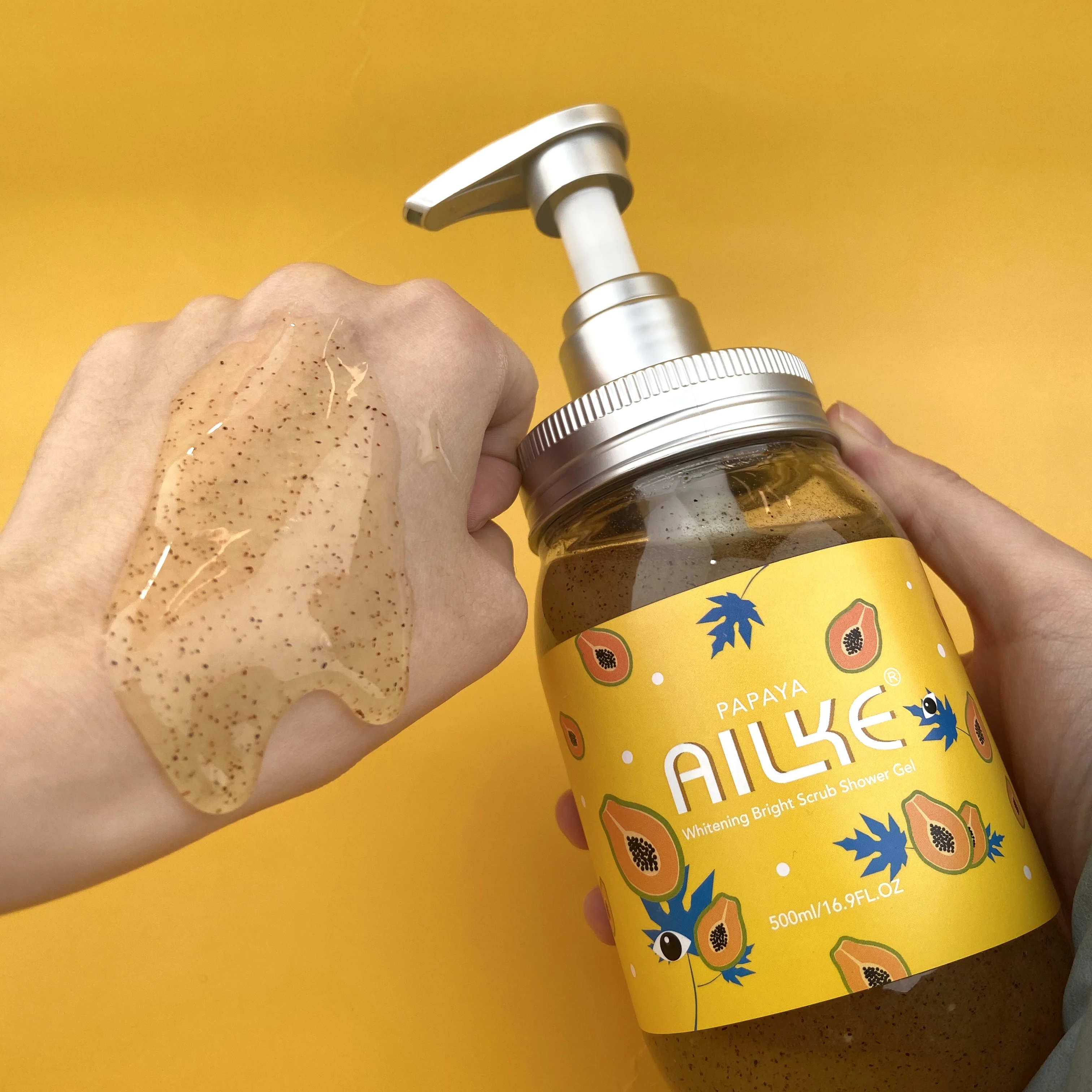 AILKE Bath foam female Whitening brightening Scrub fragrant body wash skin care lotion Exfoliating Shampoo shower Gel spa | Красота и