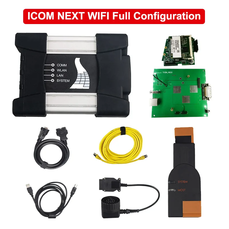 NEXT FULL WIFI V2019.12 ISTA ICOM A2+ B+ C ICOM Next wifi диагностический и программный инструмент для автомобилей поддержка многоязычных - Цвет: NEXT FULL WIFI