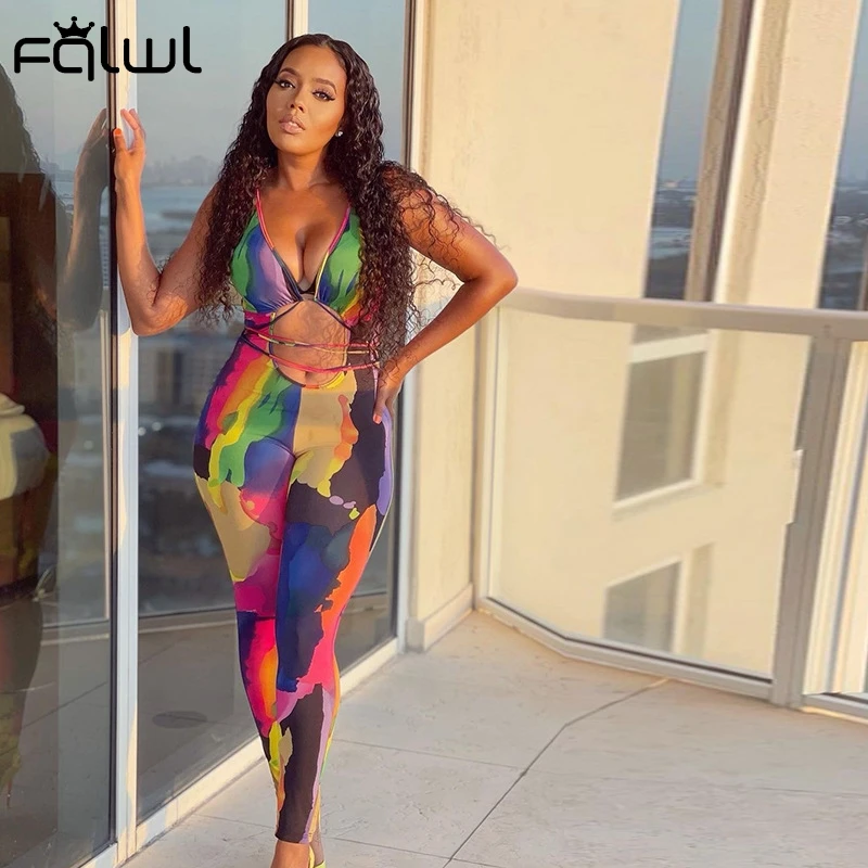 FQLWL без рукавов майка топ жилет платье с открытой спиной комбинезон летнее