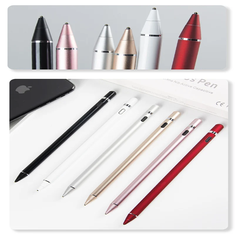 Прецизионный стилус TIPTOP перезаряжаемый емкостный сенсорный экран ручка для iPhone