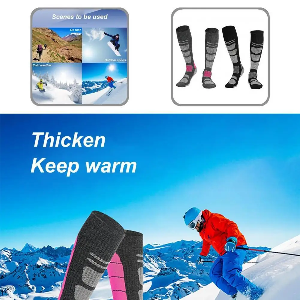 

Легкие в чистке интегрированные молдинговые зимние Утолщенные мягкие спортивные носки для сноуборда