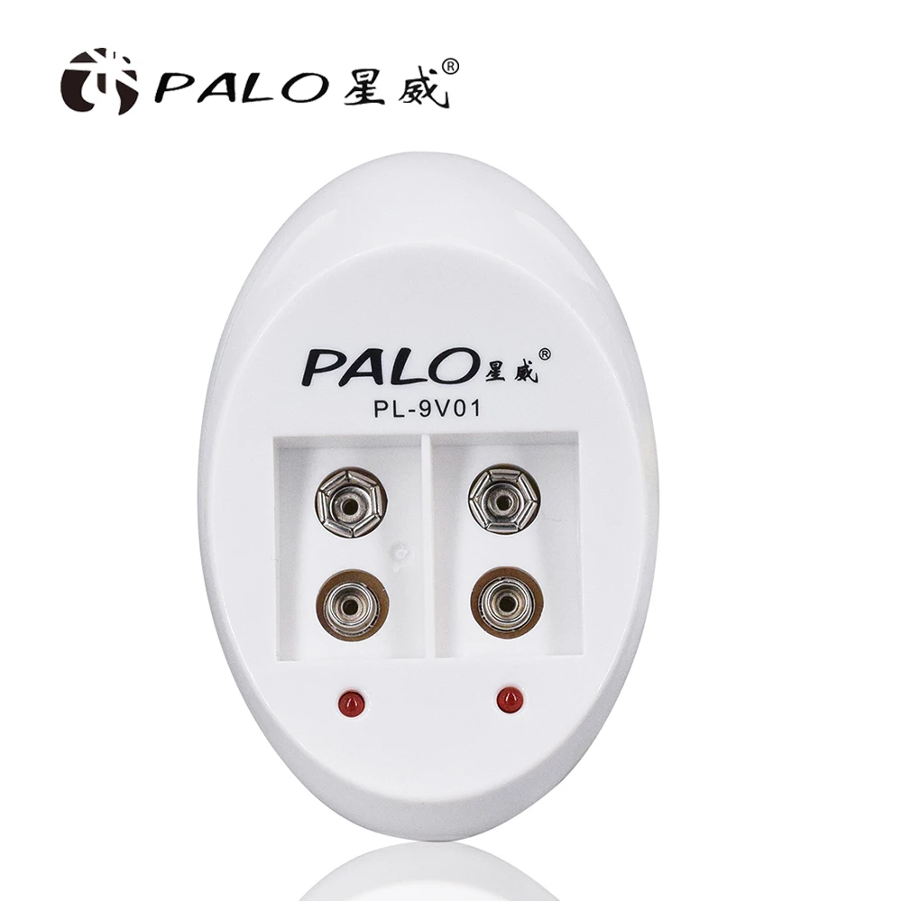 Зарядное устройство PALO C818W для игрушек миниатюрное двойное зарядное литиевых Ni MH