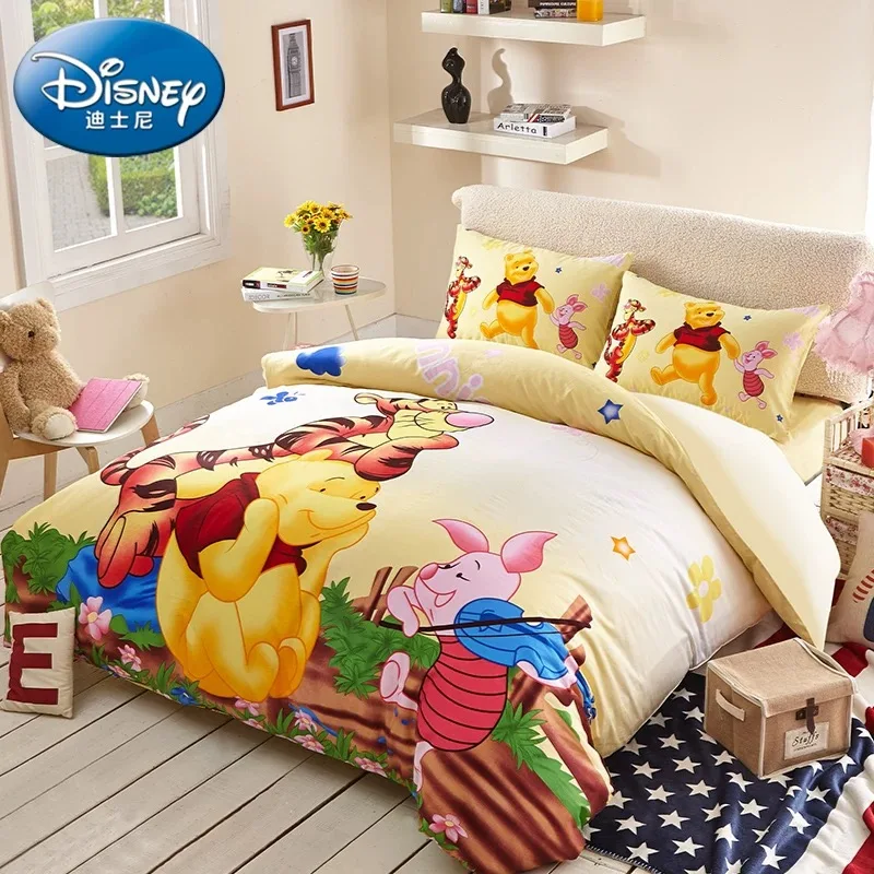 Винни-Пух тигровый поросенок постельные принадлежности стеганное одеяло для