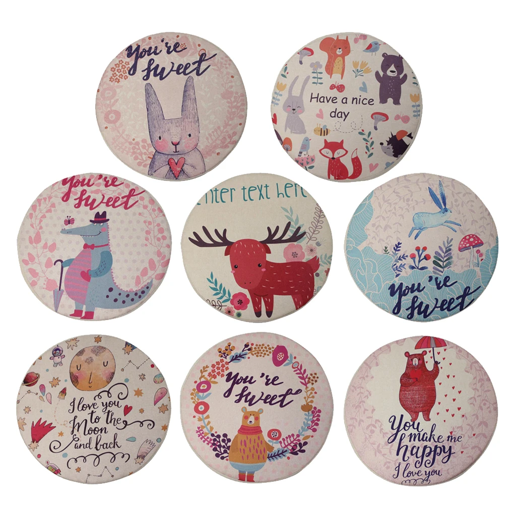 Мягкие детские коврики для сидения с героями мультфильмов | Дом и сад