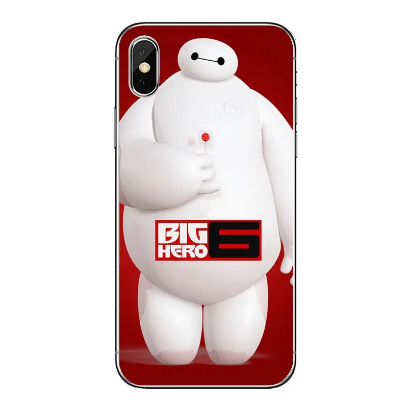 Япония аниме большой герой 6 Летающий Baymax мультфильм мягкий ТПУ чехол для iPod Touch