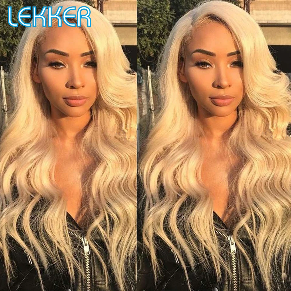 

Парик Lekker 613 блонд тело волна T часть HD кружево Передние человеческие волосы парик для женщин предварительно выщипанные бразильские волосы ...