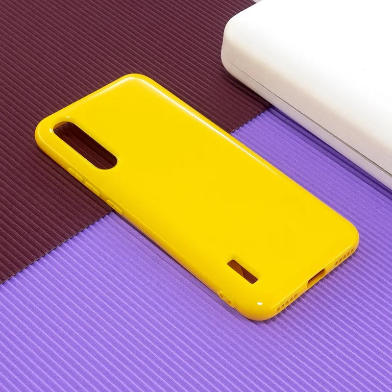 Блестящий цветной чехол для Xiaomi mi 9 Lite блестящий Силиконовый ТПУ гелевый Чехол |