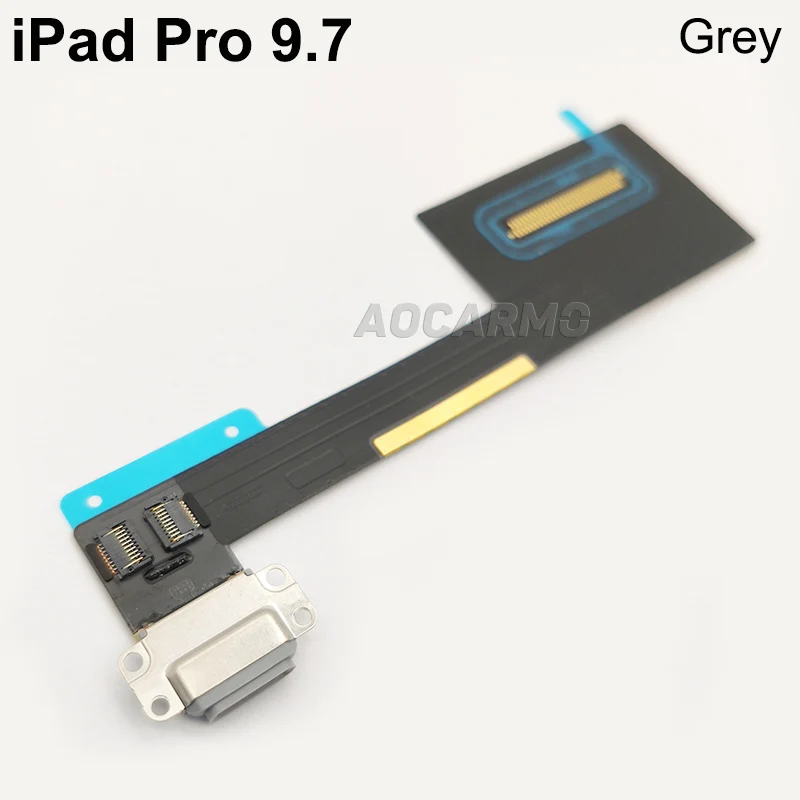 Aocarmo зарядный порт док-станция USB-разъем гибкий кабель фотосток белый/серый