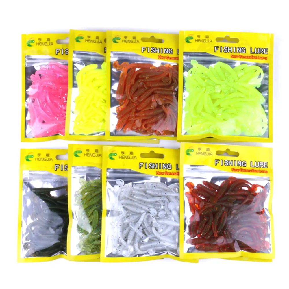 Приманка рыболовная резиновая 5 см/0 6 г 50 шт. | Спорт и развлечения