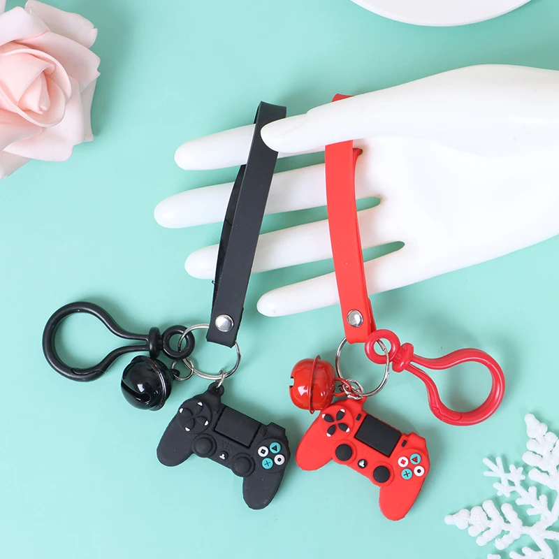 Креативный брелок для видеоигр модель джойстика с кольцом-подвеской мужчин и