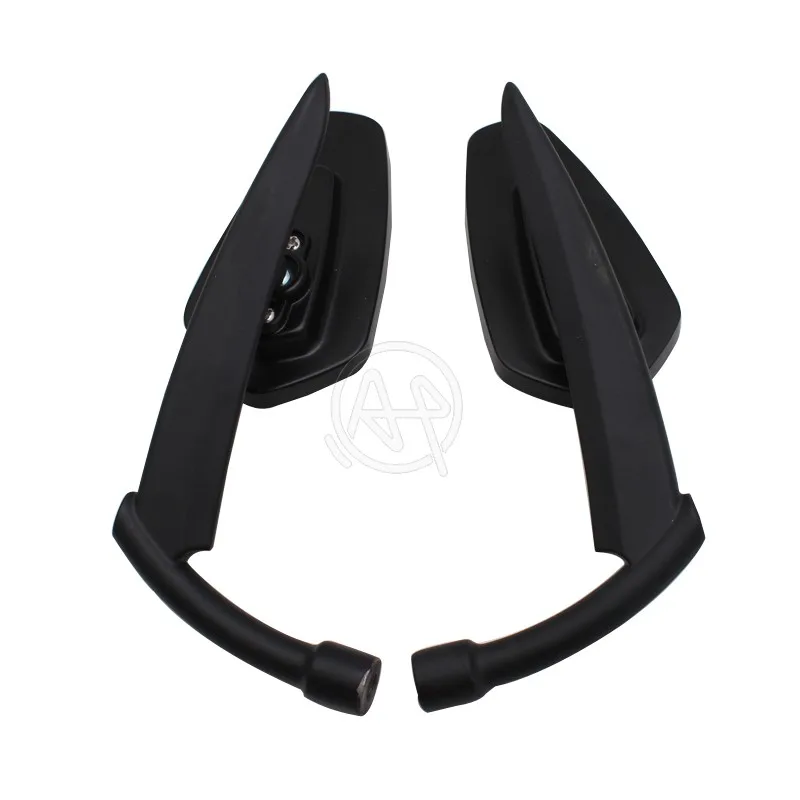 Зеркала заднего вида для мотоцикла боковое зеркало на руль черное 8 мм 10