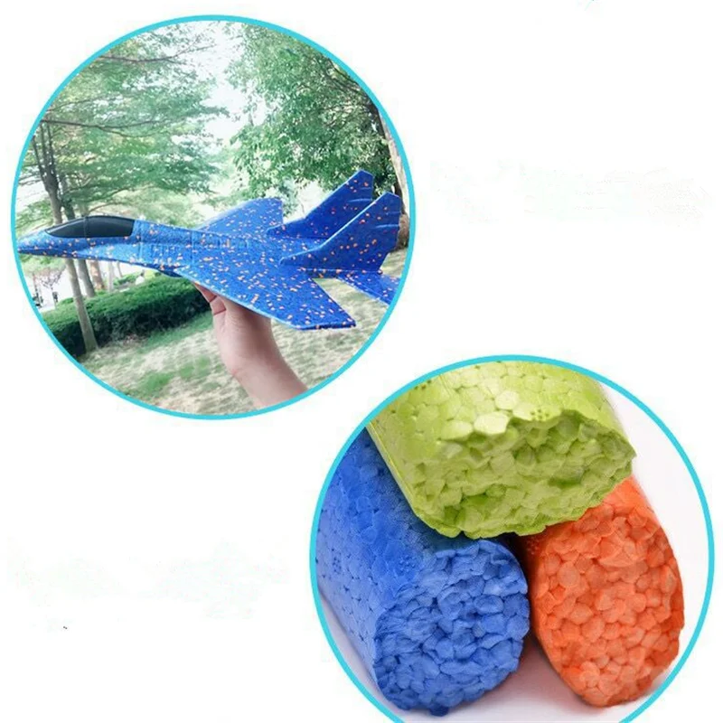 Детские игрушки ручной бросать лазерной обрезки модели самолета пены трюк