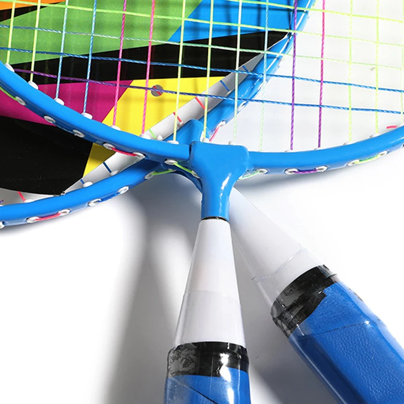 

Children Round Head Badminton Racket Ball Set Outdoor Beginner Mini Shuttlecocks Kits