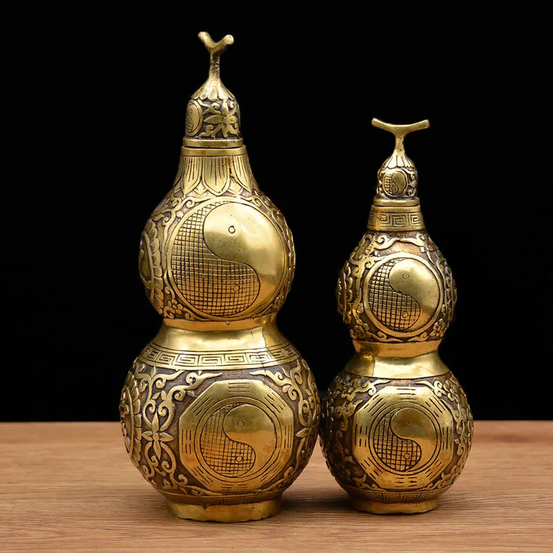 Украшение в виде тыквы ремесла из чистой меди городское сокровище медная тыква