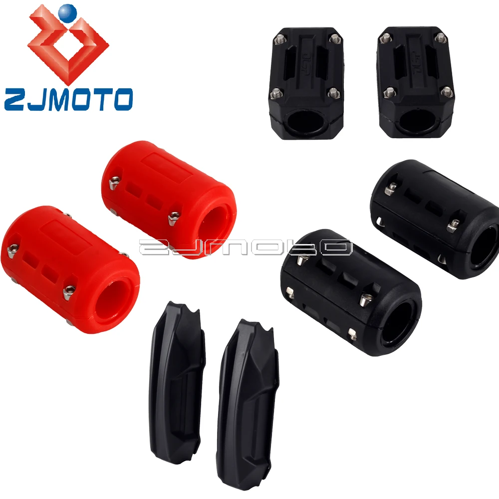 

22/25/28mm Motorcycle Crash Bar Bumper Decor Block For BMW HONDA YAMAHA SUZUKI Bumper Engine Protective Guard Block Universal