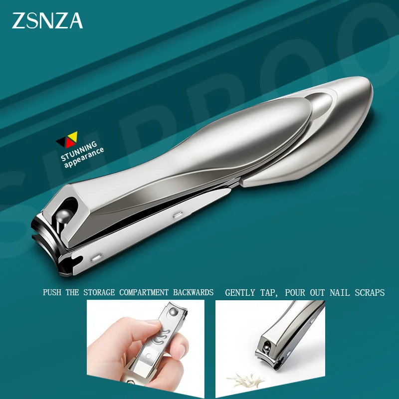 

Mantis Large Nail Clippers 9cm Hight Quality Stainless Steel Anti-Splash Toenails And Finger Nail Clippers Single Trimmer