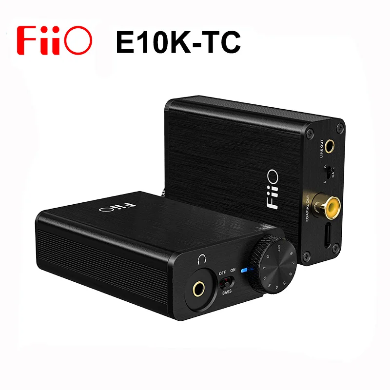 Портативный усилитель для наушников FiiO E10K-TC Hi-Res USB DAC Audio 2.0 32bit/2 0 kHz